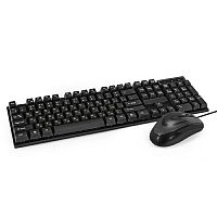 картинка exegate ex295303rus комплект exegate professional standard combo mk110-oem (клавиатура влагозащищенная 104кл. + мышь оптическая 1000dpi, 3 кнопки и колесо прокрутки; usb, длина кабелей 1.5м, черный, r от магазина Tovar-RF.ru