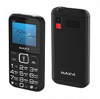 картинка телефон мобильный maxvi b200 black от магазина Tovar-RF.ru