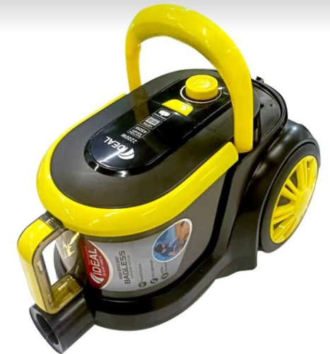 картинка пылесос ideal мп-2000 жёлтый магазин Tovar-RF.ru являющийся официальным дистрибьютором в России картинка пылесос ideal мп-2000 жёлтый от магазина Tovar-RF.ru