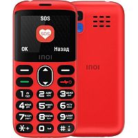 картинка телефон мобильный inoi 118b red от магазина Tovar-RF.ru