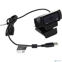 картинка 960-001055/960-000998 logitech hd pro webcam c920 { usb 2.0, 1920*1080, 2mpix foto, mic, black} от магазина Tovar-RF.ru