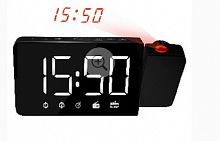 картинка Радиочасы Soundmax SM-1533(черный с белым) от магазина Tovar-RF.ru