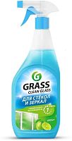 картинка GRASS 125247 Clean Glass блеск стекол и зеркал (голубая лагуна) (600мл) от магазина Tovar-RF.ru