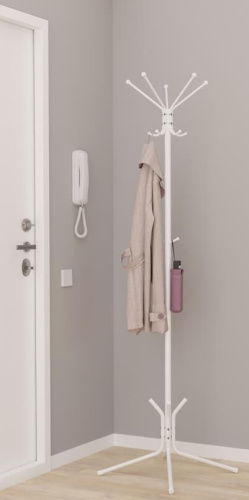 картинка Вешалка напольная ЗМИ ВНП "Луч 5" ВНПЛ5Б белый ЗМИ ВНП "Луч 5" ВНПЛ5Б белый от магазина Tovar-RF.ru