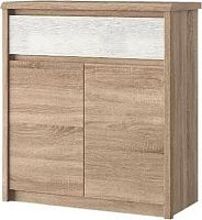 картинка Тумба для обуви АНРЭКС OSKAR Тумба для обуви 2D1S, цвет дуб Санремо (2 уп) АНРЭКС OSKAR Тумба для обуви 2D1S, цвет дуб Санремо (2 уп) от магазина Tovar-RF.ru