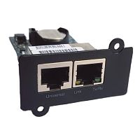 картинка сайбер электро рск-пмкард snmp карта v1 удаленного управления для 1-фазных ибп cyberpower и сайбер электро (пр-во рф) от магазина Tovar-RF.ru