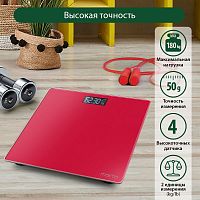 картинка весы напольные marta mt-1610 красный рубин весы напольные сенсор, встроенный термометр от магазина Tovar-RF.ru