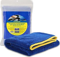картинка салфетка для автомобиля goodyear gy000003 полотенце из микрофибры для сушки автомобиля 50х60см (600 г/м2) от магазина Tovar-RF.ru