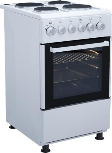 картинка плита электрическая norden ff5043xxzw белый от магазина Tovar-RF.ru