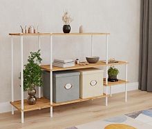 картинка Этажерка ЗМИ Этажерка 64 "НеШкаф" (Системы открытого хранения) (Белый) ЭТНШ64 Б ЗМИ Этажерка 64 "НеШкаф" (Системы открытого хранения) (Белый) ЭТНШ64 Б от магазина Tovar-RF.ru