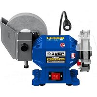 картинка ЗУБР Заточной станок для мокрого и сухого шлифования, d150 / d200 мм,  500 Вт [ПТМ-150] от магазина Tovar-RF.ru