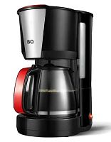 картинка кофеварка капельная  bq cm1008 черный-красный от магазина Tovar-RF.ru