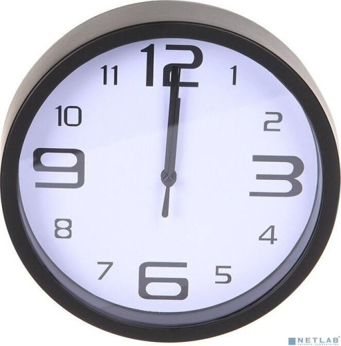 картинка PERFEO PF-WC-001 круглые д. 20 см, чёрный корпус/белый циферблат PERFEO PF-WC-001 круглые д. 20 см, чёрный корпус/белый циферблат от магазина Tovar-RF.ru