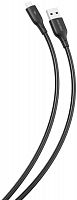 картинка кабель smartbuy (ik-12-s25b) s25 microusb черный, 3а, soarer,tpe,1 м от магазина Tovar-RF.ru