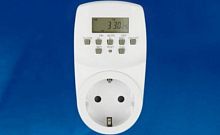 картинка Таймер электронный с розеткой UNIEL (UL-00003766) UST-E20 WHITE от магазина Tovar-RF.ru