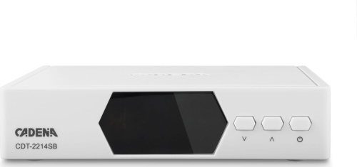 картинка приемник цифровой эфирный cadena cdt-2214sb cadena cdt-2214sb от магазина Tovar-RF.ru