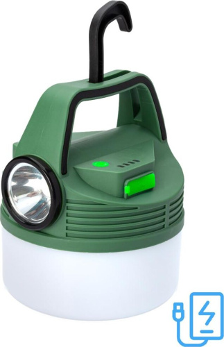 картинка фонарь кемпинговый походный космос koc616lit зеленыйот магазина Tovar-RF.ru
