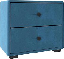 картинка Тумба прикроватная НК-МЕБЕЛЬ TANGO тумба прикроватная Велюр Синий 72306851 (1 кор.) НК-МЕБЕЛЬ TANGO тумба прикроватная Велюр Синий 72306851 (1 кор.) от магазина Tovar-RF.ru