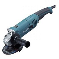 картинка Makita GA5021 Угловая шлифовальная машина ф125мм [GA5021] {1050Вт,11000об\м,2.3кг,кор,муфта SJS,фикс вкл-ля,шлиф диск} от магазина Tovar-RF.ru