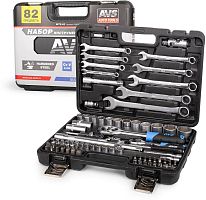 картинка Набор инструментов AVS TOOLS MTS-82 MASTER (82 предмета) AVS TOOLS MTS-82 MASTER (82 предмета) от магазина Tovar-RF.ru