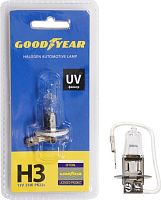 картинка лампа галогенная goodyear gy013121 н3 12v 55w pk22s (блистер) goodyear gy013121 н3 12v 55w pk22s (блистер) от магазина Tovar-RF.ru