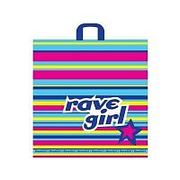 картинка Пакеты АРТПЛАСТ (ПТЛ51907) петлевая ручка 60х50+11- Rave girl ТЛ11021 от магазина Tovar-RF.ru