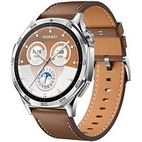 картинка часы huawei gt 5 55020dgk 46mm brown leather от магазина Tovar-RF.ru