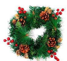 картинка Декор. елочки и рождеств. венки ВОЛШЕБНАЯ СТРАНА SYCB17-056 30 см 102004 от магазина Tovar-RF.ru