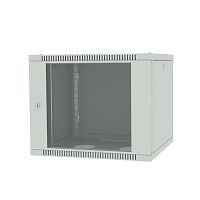 картинка шкаф настенный 19", 9u filum fl-wb-0966gm-gy wall box (шхгхв) 600x600x490 мм, дверь стеклянная, цвет серый ral7035 от магазина Tovar-RF.ru