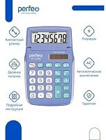 картинка Калькулятор PERFEO (PF_Е1293) PF_Е1293, 8-разр., синий от магазина Tovar-RF.ru