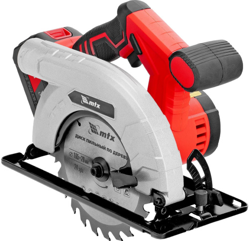 картинка Пила циркулярная аккумуляторная MTX Пила циркулярная аккумуляторная CCSU-20-165, 165 мм, Li-Ion, 20 В// MTX Пила циркулярная аккумуляторная CCSU-20-165, 165 мм, Li-Ion, 20 В// от магазина Tovar-RF.ru