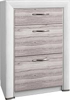 картинка Комод АНРЭКС OLIVIA Комод 3S/56 цвет вудлайн крем/дуб анкона АНРЭКС OLIVIA Комод 3S/56 цвет вудлайн крем/дуб анкона от магазина Tovar-RF.ru