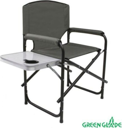 картинка green glade кресло складное со столиком рс521 (хаки) green glade рс521 (хаки)от магазина Tovar-RF.ru