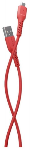 картинка кабель more choice (4627151193090) k16m usb (m)-microusb (m) 1.0м - красный от магазина Tovar-RF.ru