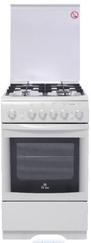 картинка плита газовая de luxe 506040.03г (916802) бел магазин Tovar-RF.ru являющийся официальным дистрибьютором в России картинка плита газовая de luxe 506040.03г (916802) бел от магазина Tovar-RF.ru