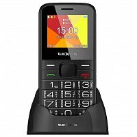 картинка texet tm-b201 мобильный телефон цвет черный от магазина Tovar-RF.ru