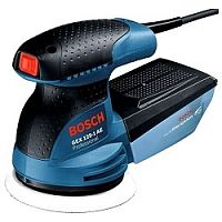 картинка Bosch GEX 125-1 AE Эксцентриковая шлифовальная машина [0601387500] {250 Вт, 125мм, рег.ск, 1.3 кг, коробка} от магазина Tovar-RF.ru
