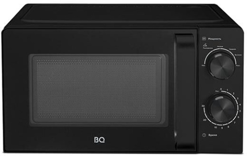 картинка микроволновая печь bq mwo-20004sm/w черный от магазина Tovar-RF.ru