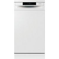 картинка посудомоечная машина gorenje/ отдельностоящая, 44.8х84.5х60 см, 9 комплектов, две корзины, полный aquastop, а++, белый цвет от магазина Tovar-RF.ru