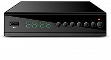 картинка приставки dvb-t/t2/с сигнал dolby digital dvb-t2/c hd hd-350 металл, дисплей от магазина Tovar-RF.ru