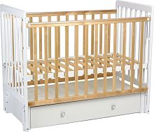 картинка кровать детская фея кровать детская фея 328-01 белый-натуральный (1 кор) фея кровать детская фея 328-01 белый-натуральный (1 кор) от магазина Tovar-RF.ru