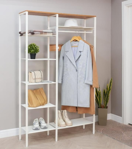 картинка Гардеробная система ЗМИ Гардеробная система "ТОРОНТО 48Л" (Белый) ГСТ48Л Б ЗМИ Гардеробная система "ТОРОНТО 48Л" (Белый) ГСТ48Л Б от магазина Tovar-RF.ru