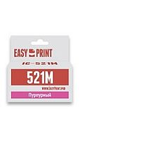 картинка easyprint cli-521m картридж (ic-cli521m) для canon pixma ip4700/mp540/620/980/mx860, пурпурный, с чипом от магазина Tovar-RF.ru