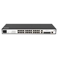 картинка snr snr-s2985g-24tc-rps управляемый гигабитный коммутатор уровня 2, 24 порта 10/100/1000base-t, 2 порта combo 10/100/1000base-t|100/1000base-x sfp, 2 порта 100/1000base-x sfp, встроенный бп ~220v ac от магазина Tovar-RF.ru
