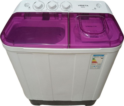 картинка стиральная машина vesta wme50p 5кг фиолетовый ex от магазина Tovar-RF.ru
