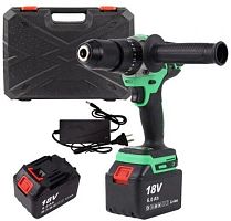 картинка Дрель-шуруповерт ZITREK Green Impact 18V (18В, Li-ion 2x6.0Ач) 063-4046 от магазина Tovar-RF.ru