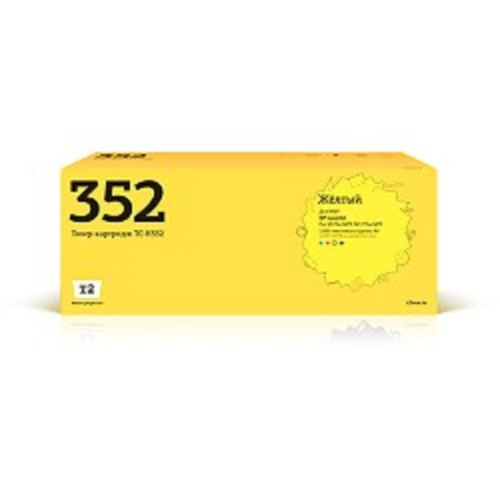 картинка t2 cf352a картридж (tc-h352) для hp laserjet pro m176n mfp/m177fw mfp (1000 стр.) жёлтый, с чипом от магазина Tovar-RF.ru