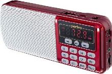 картинка радиоприемник perfeo (i120-red) егерь - красный perfeo (pf_5026) егерь -i120-red, красный от магазина Tovar-RF.ru