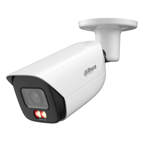 картинка DAHUA DH-IPC-HFW3249EP-S-IL-0360B Уличная цилиндрическая IP-видеокамера 2Мп, 1/2.9” CMOS, объектив 3.6мм, видеоаналитика, микрофон, ИК 50м, LED 50м, IP67, металл от магазина Tovar-RF.ru