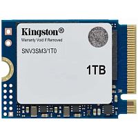 картинка kingston ssd nv3, 1000gb, m.2(22x30mm), nvme, pcie 4.0 x4, 3d tlc, snv3sm3/1t0 от магазина Tovar-RF.ru